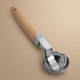 ملعقة آيس كريم استيل السيف غاليري، يد خشبي - خشبي product image 1