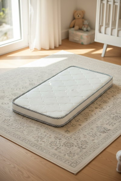 مرتبة سرير اطفال فان مومنت، 90×45×9 سم - ابيض product image 5
