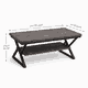 طقم طاولات خشب MDF و معدن، 5 قطع - رمادى اسود product image 3
