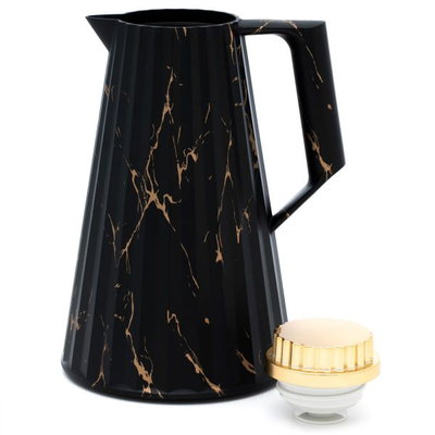 ترمس فيجو إليجانس، 1 لتر، حافظة داخلية زجاج حراري - أسود رخامي product image 2