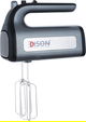 Edison CM-2003 Electric Hand Mixer, 500 Watt, 5 Speeds, Turbo, 4 Pieces - Silver Gray product image 1