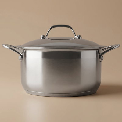 قدر استيل روكي، 22 سم - فضي product image 1