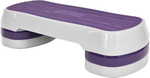 Kangaroo 115151569 Step Exercise Stair, 3 Levels, Adjustable, Non-Slip, 115151569 - Purple product image