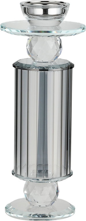 مبخرة زجاج السيف غاليري، 9.5x9.5x31.5 سم - شفاف product image 2