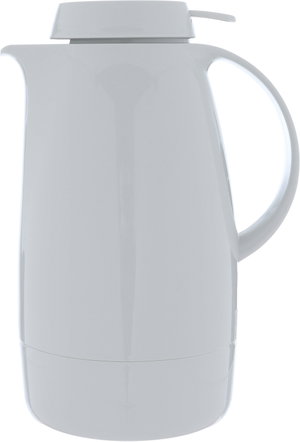 Helios thermos, 1.3 liters, thermal glass inner shell, plastic outer shell - white product image 2
