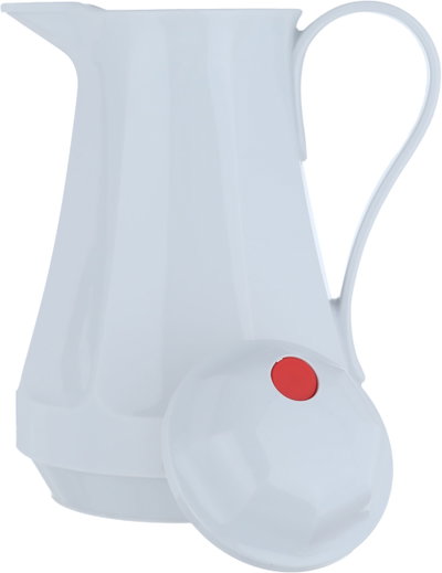 ترمس روتبونت، 1 لتر، حافظة داخلية زجاج - ابيض product image 3