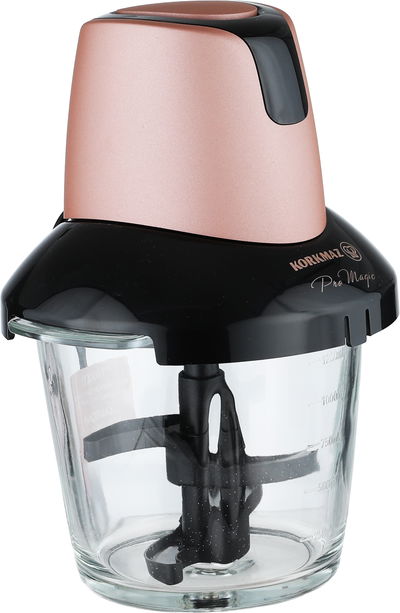 قطاعة خضار كهربائية كوركماز، 1.25 لتر، 900 واط، سرعة واحدة - بني أسود product image 2