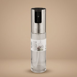 بخاخ زيت زجاج ستانلس استيل السيف غاليري، 100 مل، علبة عرض - فضي اسود product image