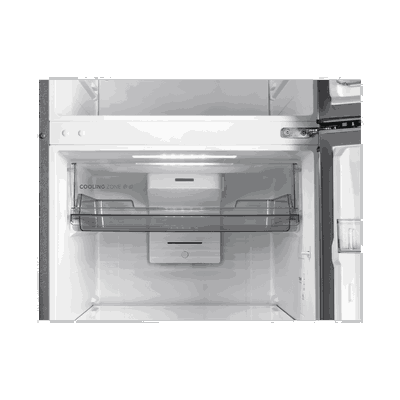 ثلاجة نوفروست ميديا، 376 لتر، انفرتر، فريزر علوي، MDRT533MMU50D - فضي product image 5