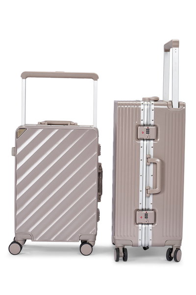 Limra LMA-1906 Polycarbonate Luggage Set, 2 Sizes, 4 Wheels - Brown product image 3