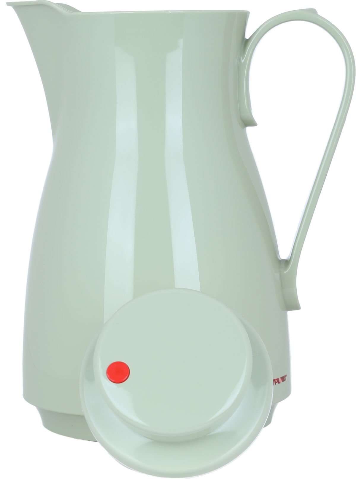 ترمس روتبونت، 1 لتر، حافظة داخلية زجاج، هيكل خارجي بلاستيك - أخضر فاتح product image 2