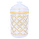 علبة بهارات بلاستيك السيف غاليري، دائري، منقوش ذهبي - شفاف product image 1