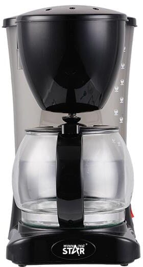 ماكينة قهوة بالتنقيط ويننج ستار، 1.2 لتر، 800 واط، ST-9738 - اسود product image 2