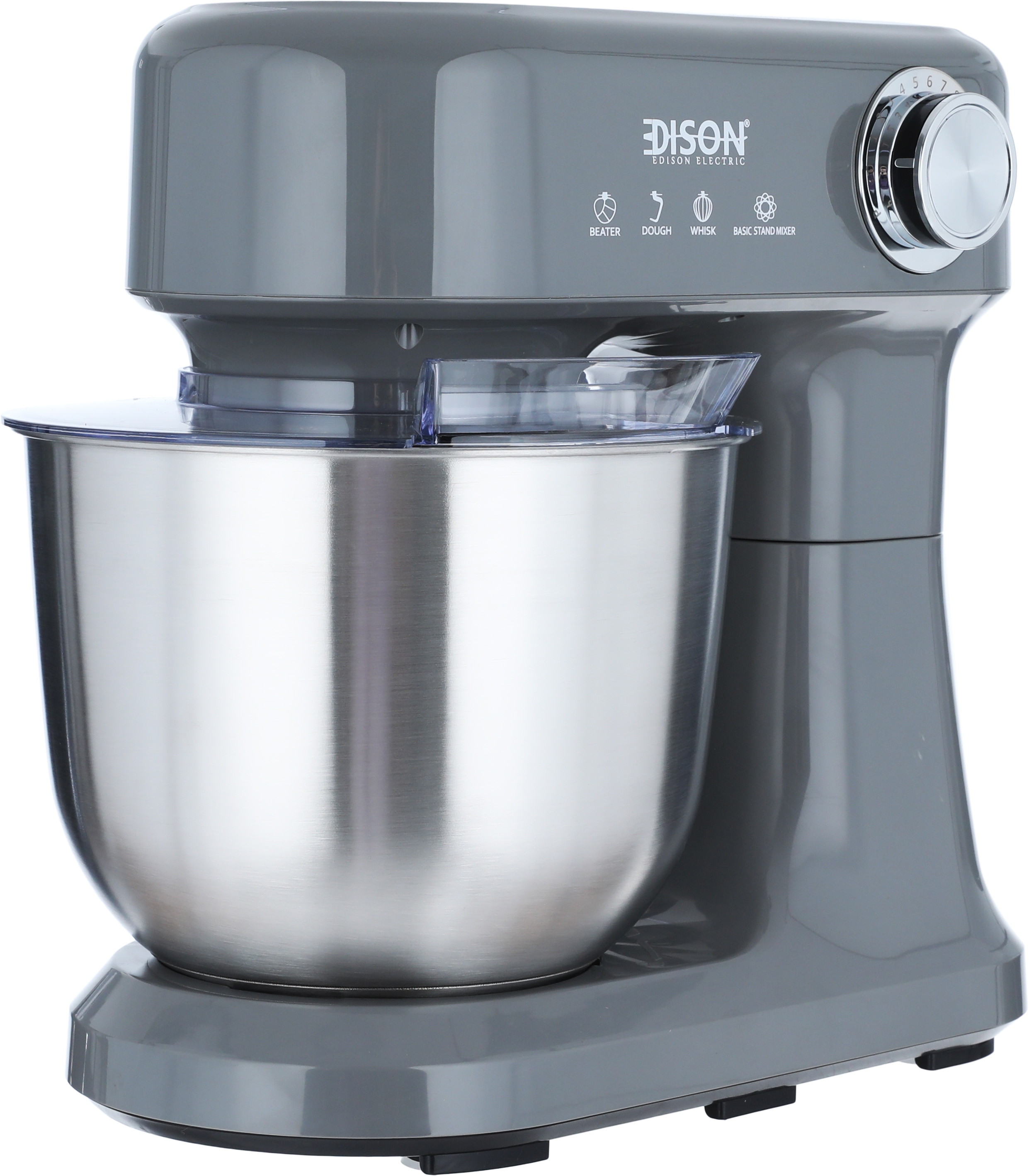 عجان 3×1 إديسون بيسك، 5 لتر، 600 واط، 12 سرعة، SM-B0313 - رمادي غامق product image 5