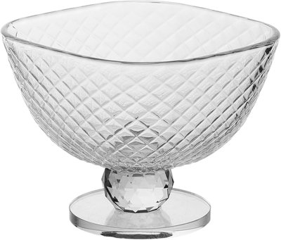 Al Saif Gallery Glass Bowl Set, 10x10x8 cm - Clear Gray product image 3