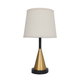 أبجورة استيل السيف غاليري، 52.5x35 سم، قاعدة أسود - ذهبي product image 1