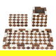 Sadaf Al Saif Gallery Incense Burner Set, Square Pattern, 3 Pieces - Brown product image 3