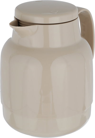 Helios thermos, 1.3 liters, glass inner container, plastic outer shell - dark brown product image 3