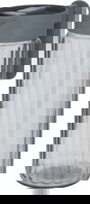 جيك زجاج مع غطاء هيرفين، 1.43 لتر - رمادي غامق product image 3