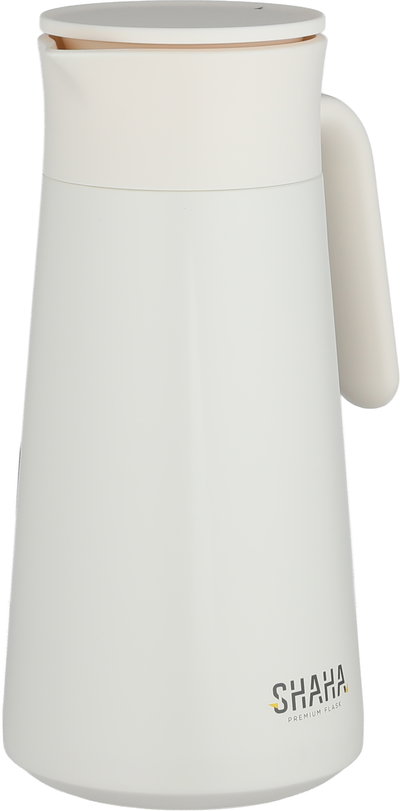Shaha Thermos, Stainless Steel Inner Container, 1.9 Liters - White product image 3
