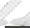 طقم تقديم شاي وقهوة زجاج واستيل السيف غاليري، 18 قطعة - شفاف فضي product image 2