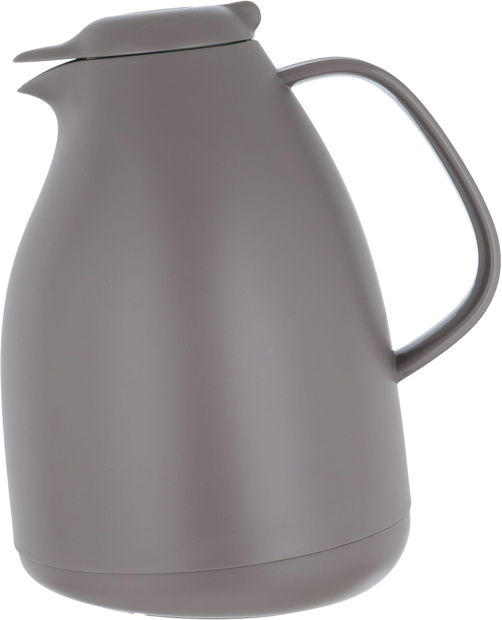 Elegance Penguin Thermos, 1 liter, glass inner container, plastic outer shell - brown product image