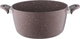 Saflon Granite Cooking Pot, 7 L, 28 cm, Lid - Dark Beige product image 2