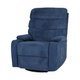 Fabric Swivel Reclining Chairs, 100×80×50 Cm - Blue product image 3