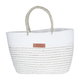 Al Saif Gallery wicker thermos bag, 50 x 33 cm - white beige product image 2
