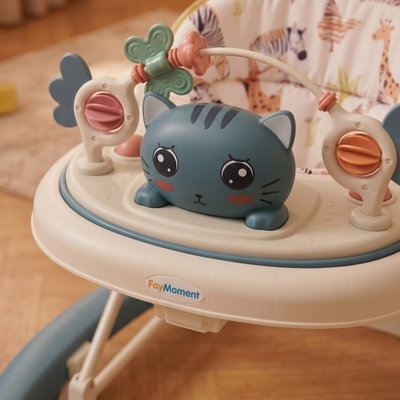 Fun Moment Baby Walker, 2 in 1, Converts to Rocker, Foldable - Multicolor product image 4