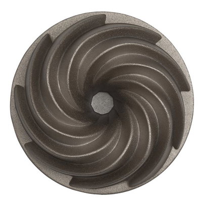 Rocky Aluminum Cake Mold, 10x10x4 cm, Rose - Dark Gold product image 4