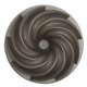 Rocky Aluminum Cake Mold, 10x10x4 cm, Rose - Dark Gold product image 4