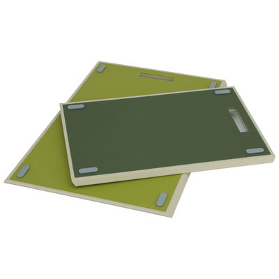 Al Saif Gallery Plastic Cutting Board Set, 2 Pieces, 9 x 21.5 x 31 cm - Light Green product image 3