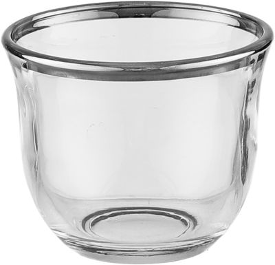 Al Saif Gallery Saudi Coffee Cup Set, 6 Pieces, 60ml - Clear product image 2