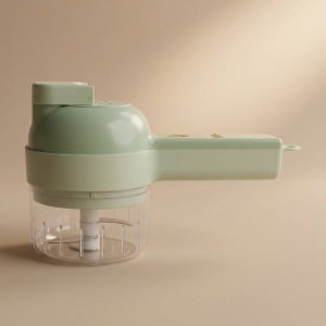 Garlic slicer Plastic, 9 x 9 x 6.2 cm, free - green product image