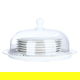 طقم تقديم كيك بورسلان السيف غاليري، 8 قطع - أبيض ذهبي product image 1
