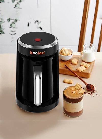 محضرة قهوة تركية كولن، 480 واط، 500 مل، 800100015 - أسود فضي product image 3