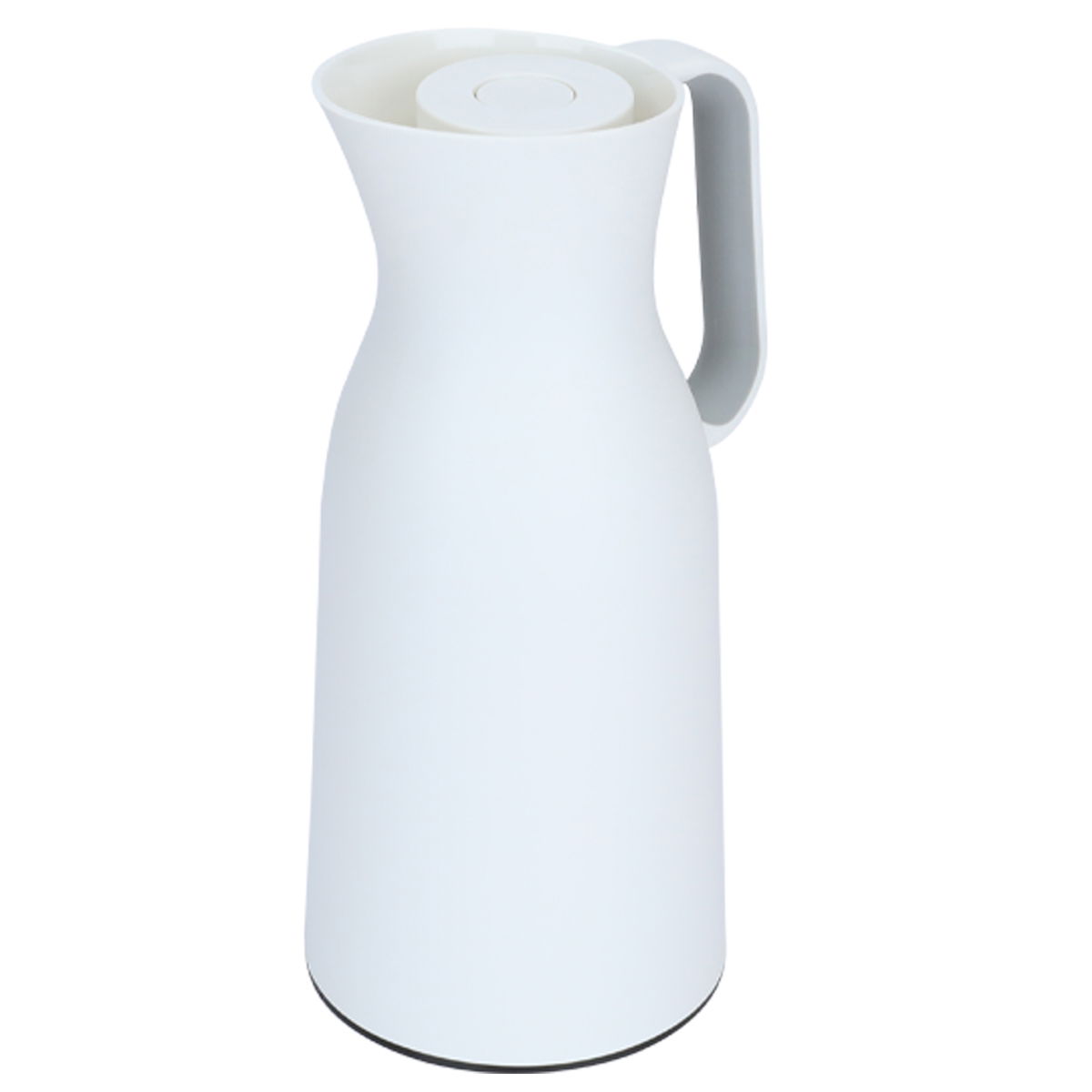 Al Saif Gallery Alaska glass thermos, 1 liter, plastic outer shell - white product image 1
