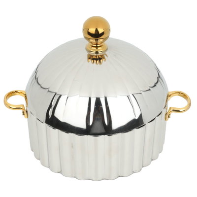 حافظة طعام(مارجريتا)استيل السيف غاليري، 4 لتر - فضي product image 1