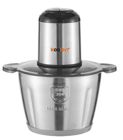 Koolen 801109011 Chopper, 500W, 3L, Stainless Steel Blades - Silver Black product image 1