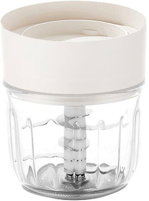 Koolen 801109014 Chopper, 300W, 2/0.2L, 2 Bowls, Steel Blades - Creamy product image 2