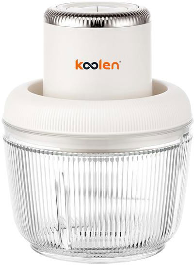 Koolen 801109014 Chopper, 300W, 2/0.2L, 2 Bowls, Steel Blades - Creamy product image 1