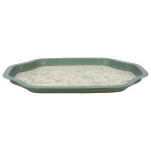 Al Saif Gallery Metal Serving Tray, 19.3X19.3X3 Cm, Square - Green product image 2