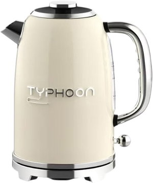 Typhoon Y-01-002 Ow Electric Kettle, 2200 Watts, 1.8 Liters - Off White product image