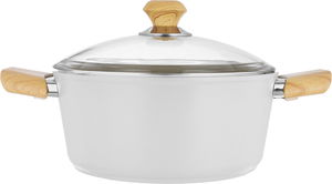 Falez Granite Cookware Set with Glass Lid, 7 Pieces - Light Beige product image 7