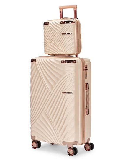 LIMRA Luggage Set, 4 Wheels, 4 Bags, Zipper Closure, 360° Rotating, WM-164 - Gold Beige product image 5