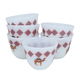 Al Saif Gallery Arabic coffee cups set, 12 pieces - white product image 1