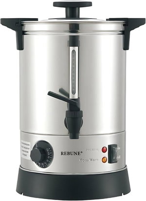 غلاية كهربائية ريبون، 1500 واط، 4 لتر، RE-6-04L - فضي اسود product image