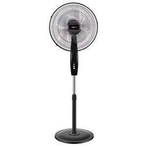 مروحة عمودية كولن، 100-130 واط، 16 بوصة، 3 سرعات، 5 شفرات، 807100023 - اسود product image