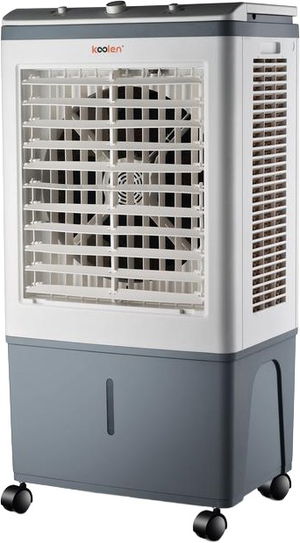 Koolen 807104012 Desert Cooler, 150 Watts, 3 Heat Levels, 45 Liters - White Gray product image